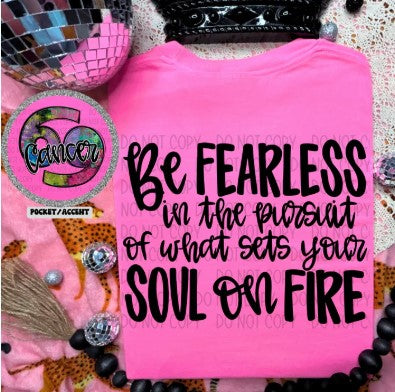 Be Fearless Astrology Signs - Graphic