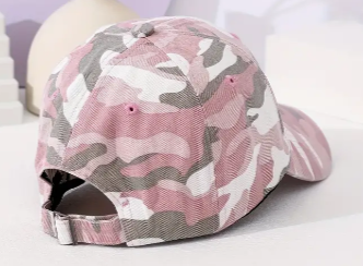 Pink Camouflage Baseball Hat