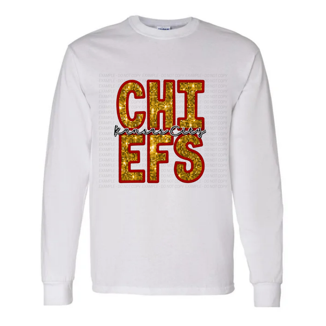 Chiefs Sequin - Graphic