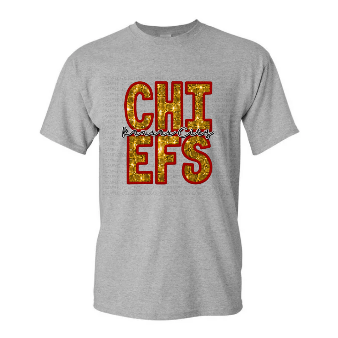 Chiefs Sequin - Graphic
