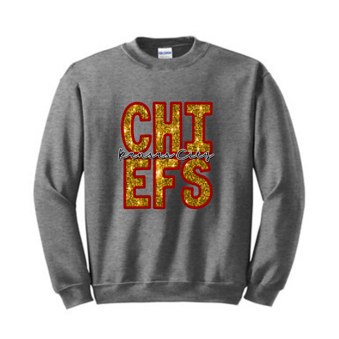 Chiefs Sequin - Graphic