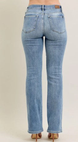 Judy Blue - Silvia Mid Rise Bootcut Denim Jeans