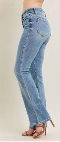 Judy Blue - Silvia Mid Rise Bootcut Denim Jeans
