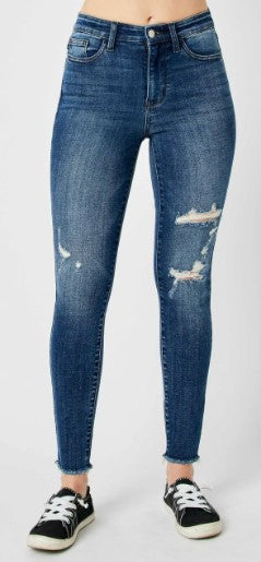 Judy Blue April High Waist Destroy Skinny Denim