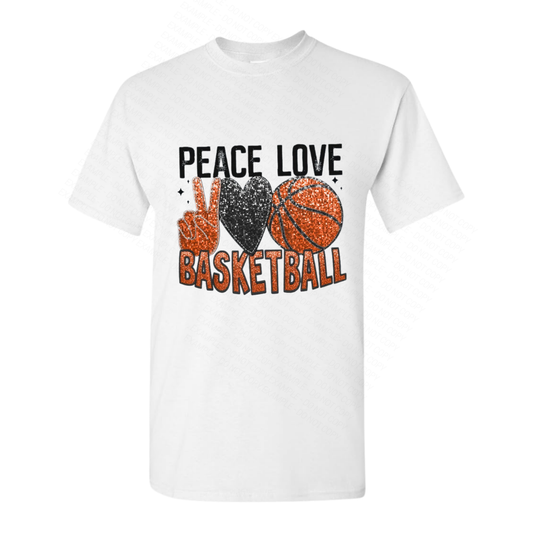 Peace Love Basketball - Graphic