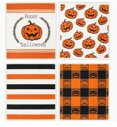 Halloween Swedish Dishcloths