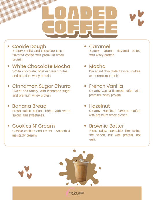 Loaded Protein Coffees
