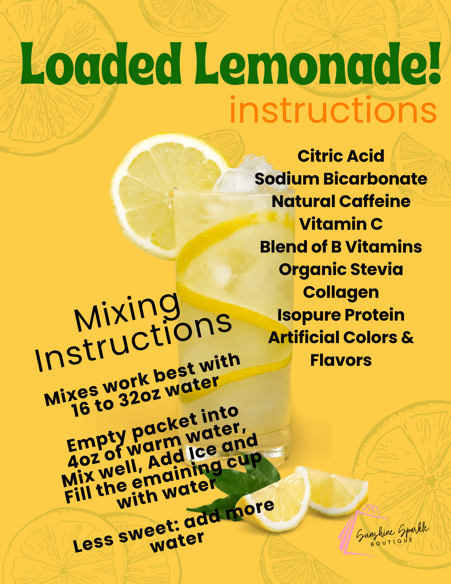 Loaded Lemonade