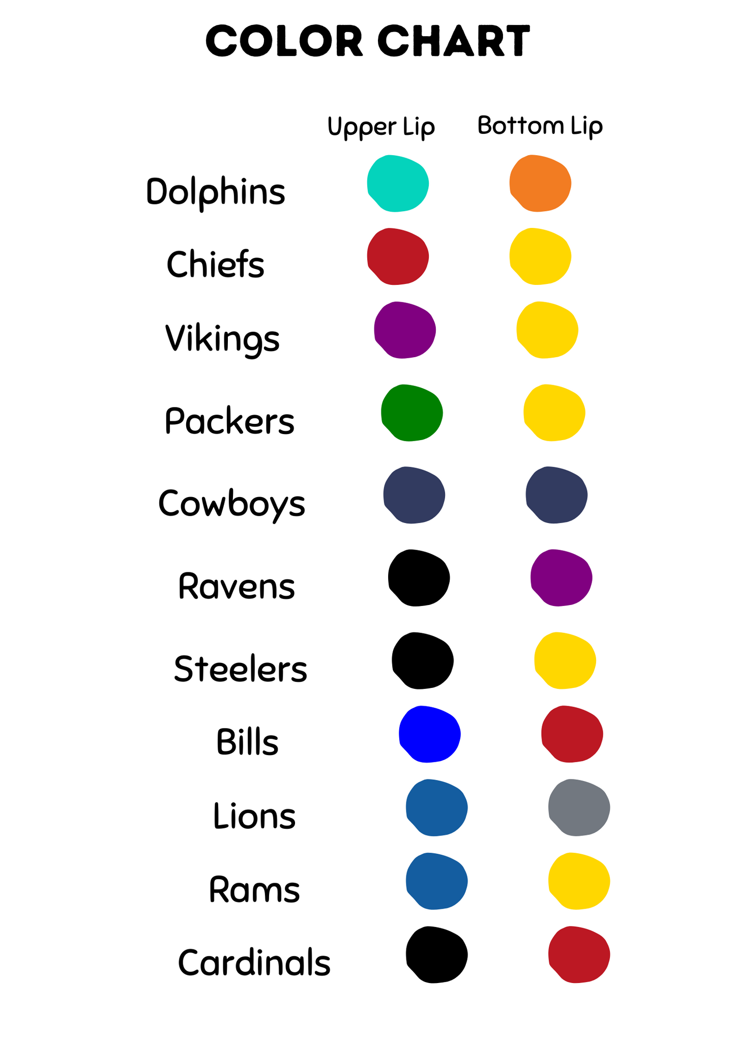 Team Lips - Graphic