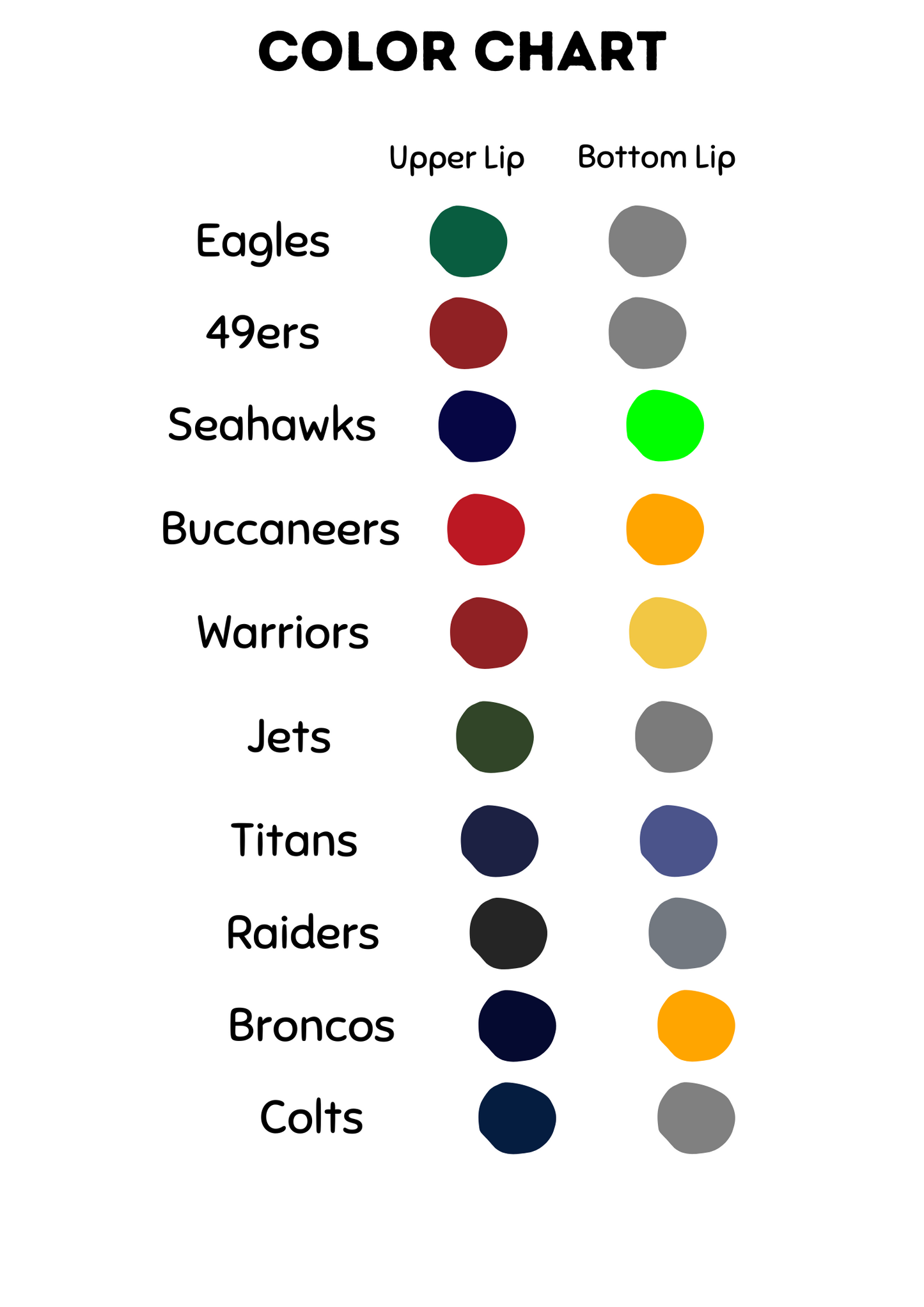 Team Lips - Graphic