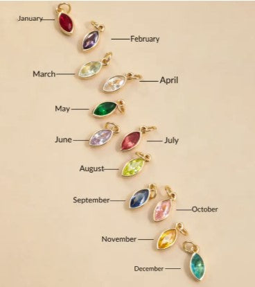 Standard Charms - Birthstone - Charm Bar