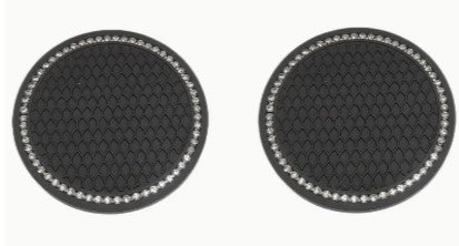 Non-slip Bling Car Coasters