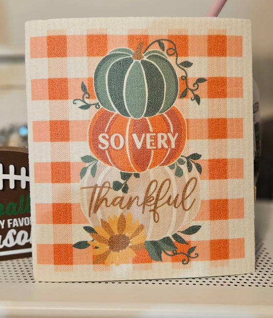 Fall Swedish Dishcloths
