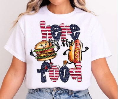 Here For The Food - Graphic