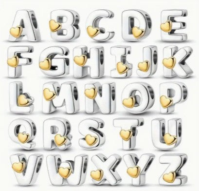 Standard Round Charms - Alphabet - Charm Bar