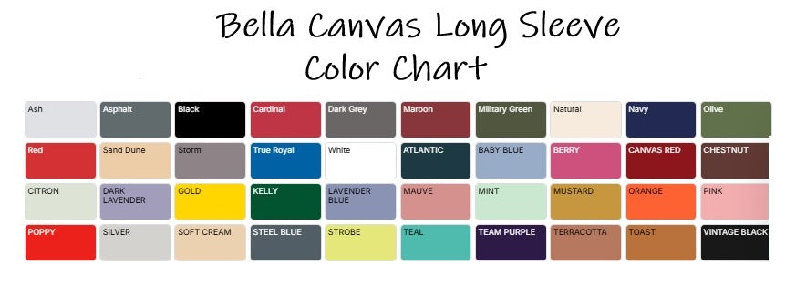 BELLA CANVAS - Custom Graphic Apparel