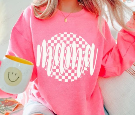 Mama Checkered - Graphic