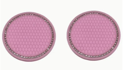 Non-slip Bling Car Coasters