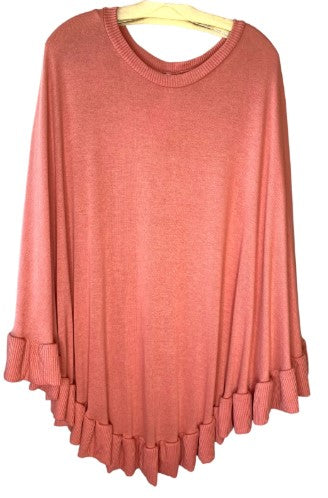 Zenana Pull-over Poncho