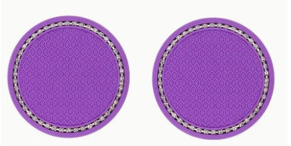 Non-slip Bling Car Coasters