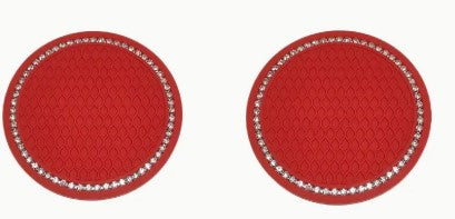 Non-slip Bling Car Coasters