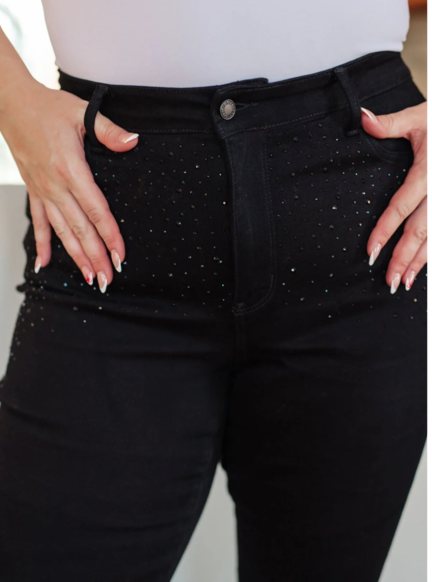 Judy Blue - Reese Rhinestone Slim Fit