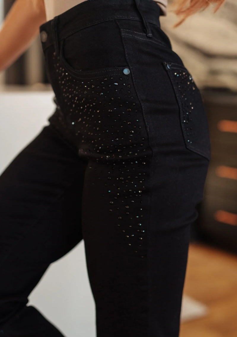 Judy Blue - Reese Rhinestone Slim Fit