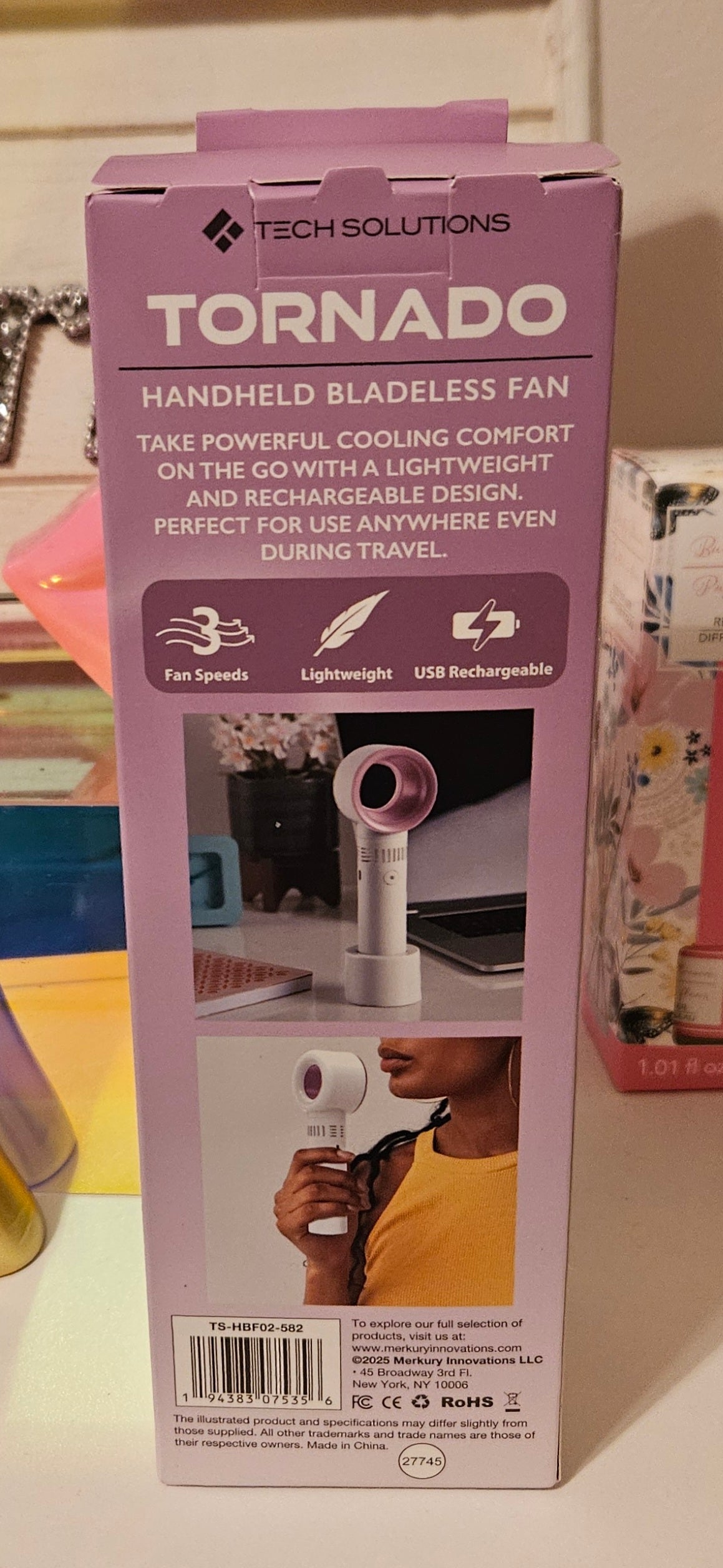 Tornado HandHeld Bladeless Fan