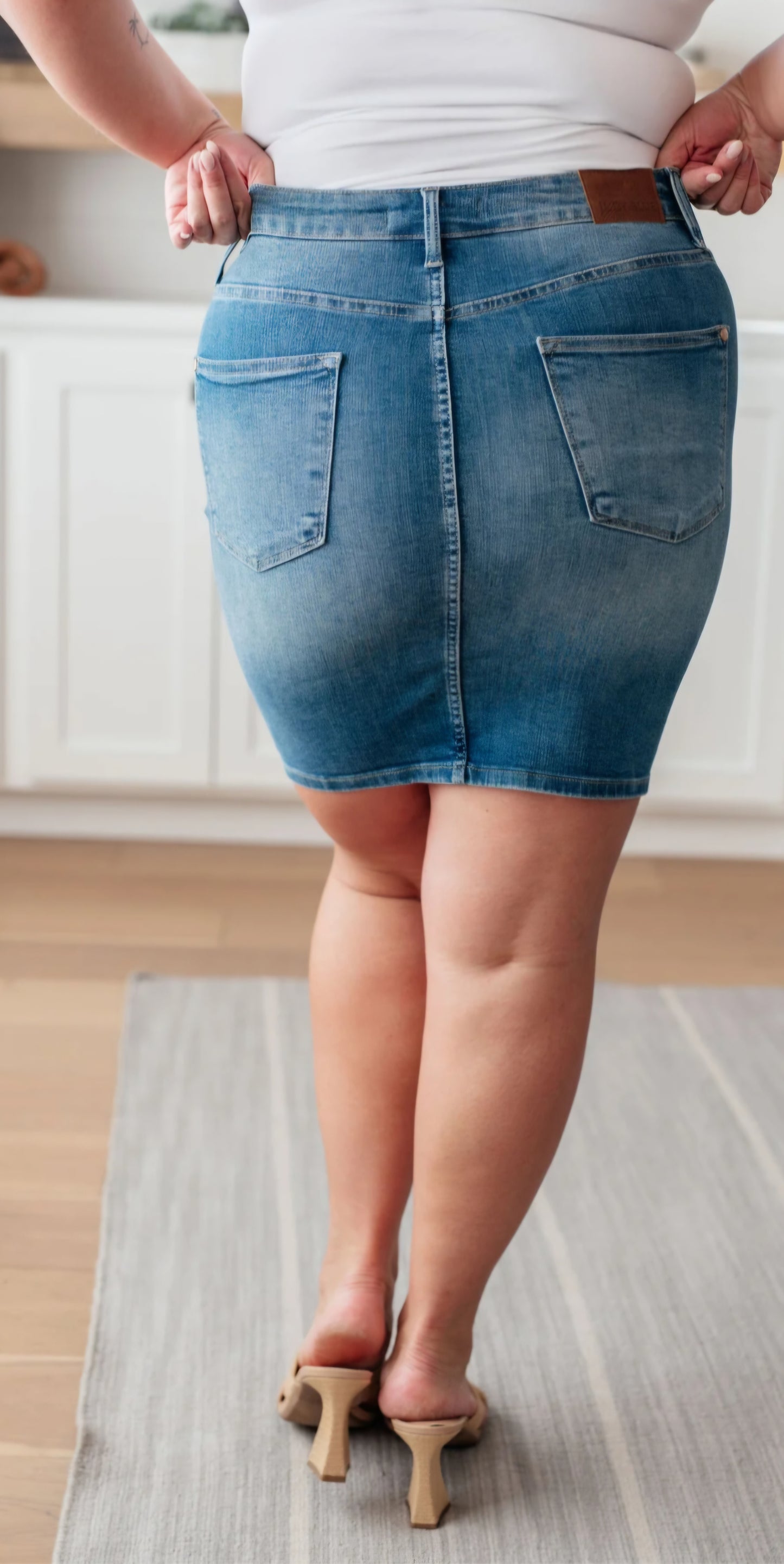 Judy Blue - Haley High Rise Control Top Skirt