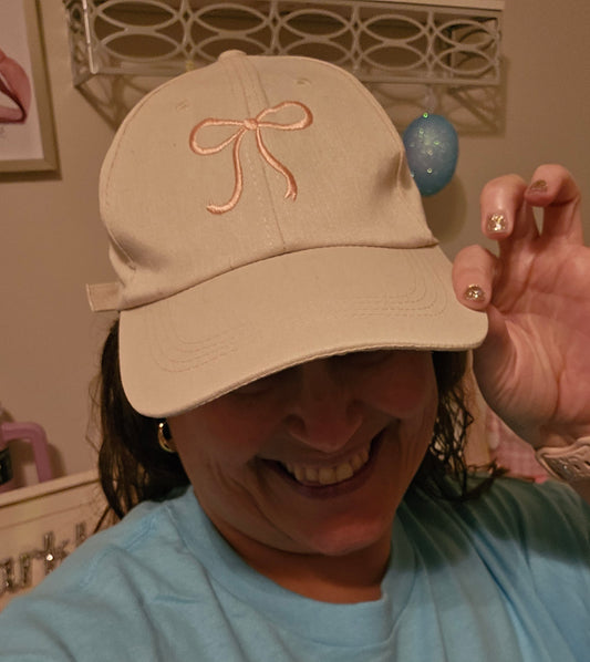 Bowknot Baseball Hat