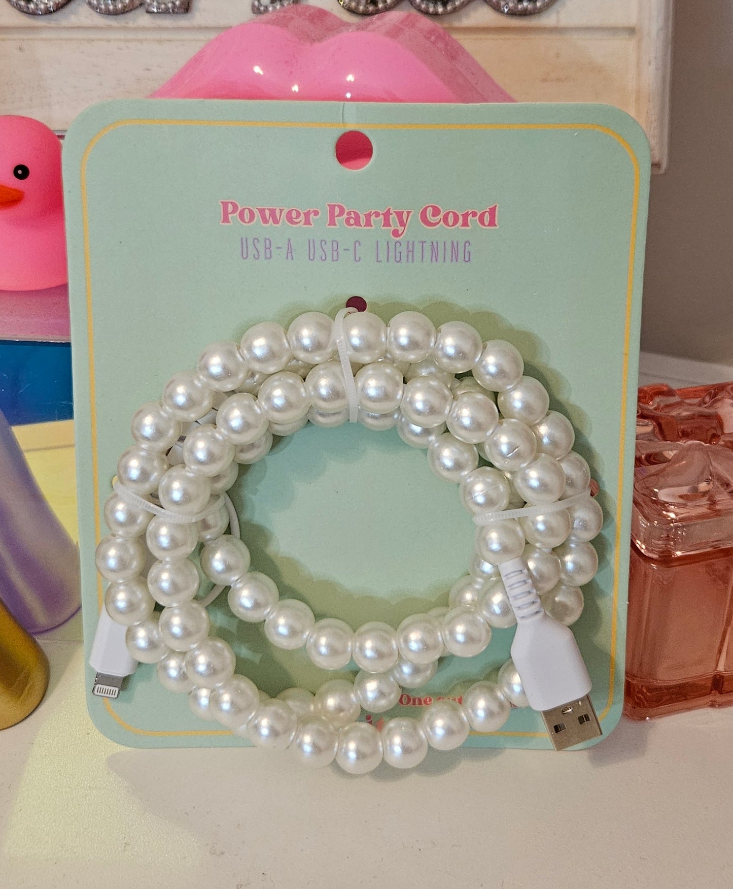 Beaded Charging Cables